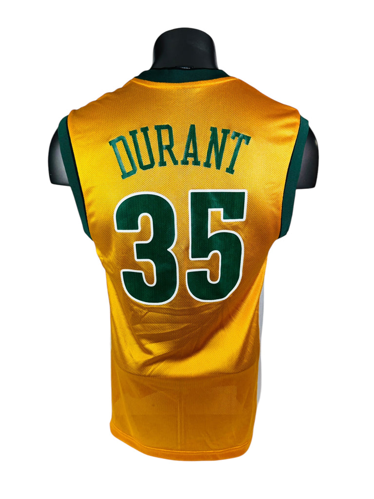 KEVIN DURANT SEATTLE SUPERSONICS VINTAGE 2000'S ADIDAS JERSEY ADULT SMALL