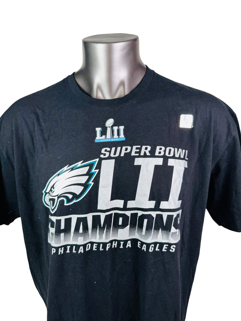 PHILADELPHIA EAGLES SUPER BOWL LII CHAMPIONS T-SHIRT ADULT 2XL