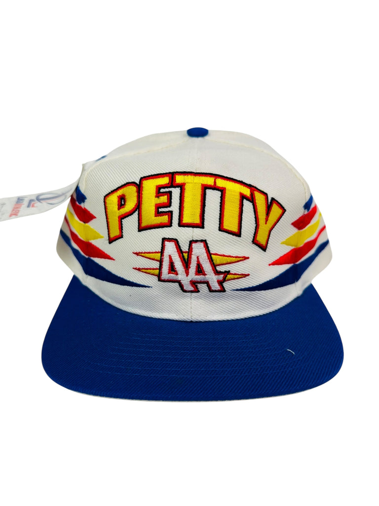 KYLE PETTY NASCAR VINTAGE 1990'S HOT WHEELS RACING LOGO ATHLETIC SNAPBACK ADULT HAT