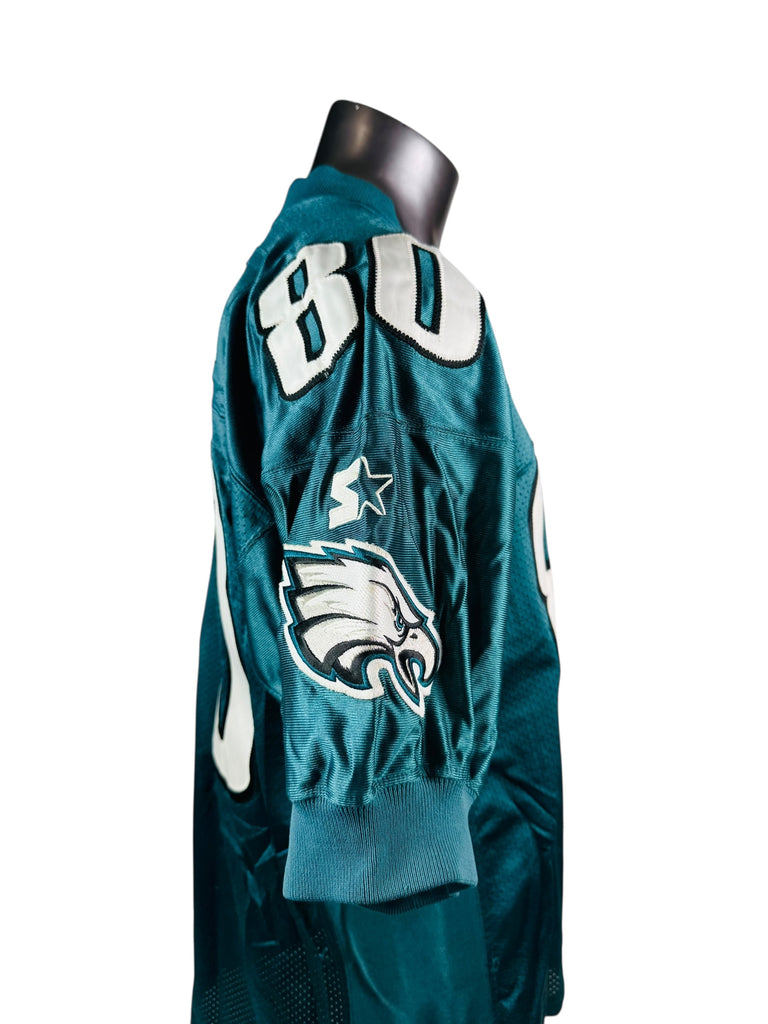 IRVING FRYAR PHILADELPHIA EAGLES VINTAGE 1990'S AUTHENTIC PRO-LINE STARTER SIGNED JERSEY ADULT 48