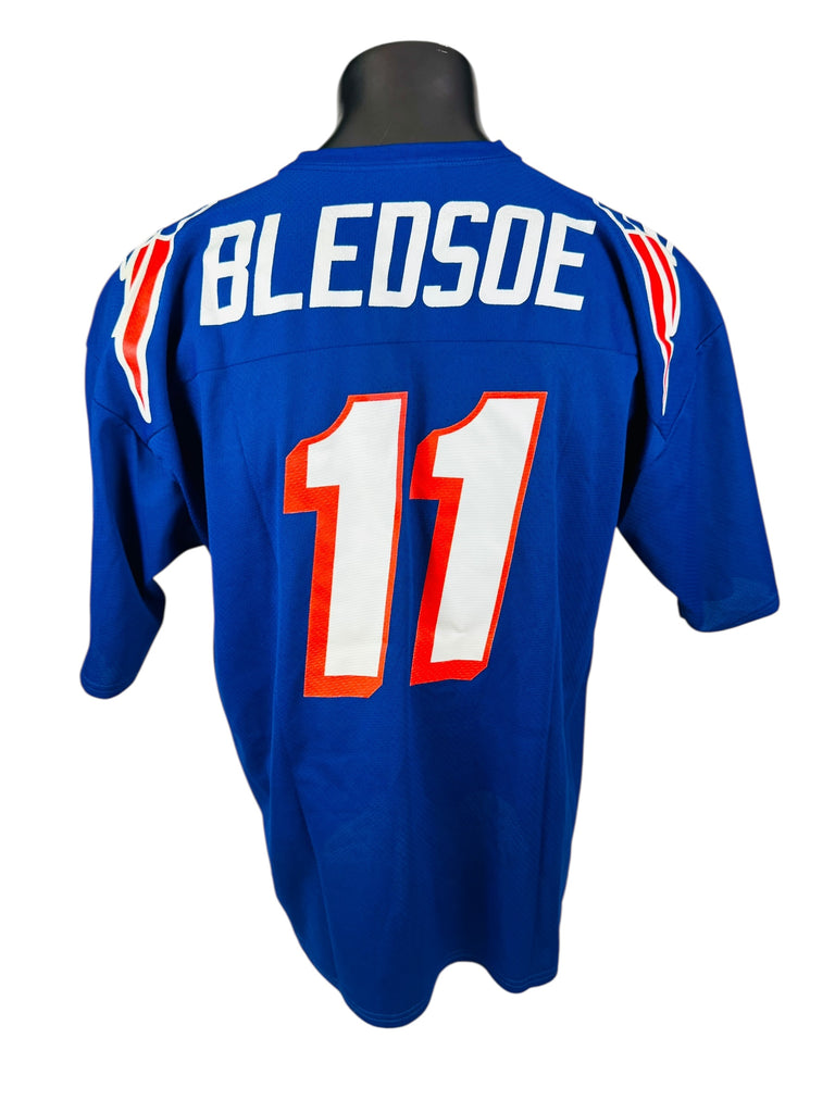 DREW BLEDSOE NEW ENGLAND PATRIOTS VINTAGE 1990'S LOGO 7 JERSEY ADULT XL (Copy)
