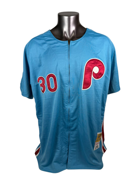 DAVE CASH PHILADELPHIA PHILLIES RETRO 1980'S AUTHENTIC MITCHELL & NESS JERSEY ADULT XL