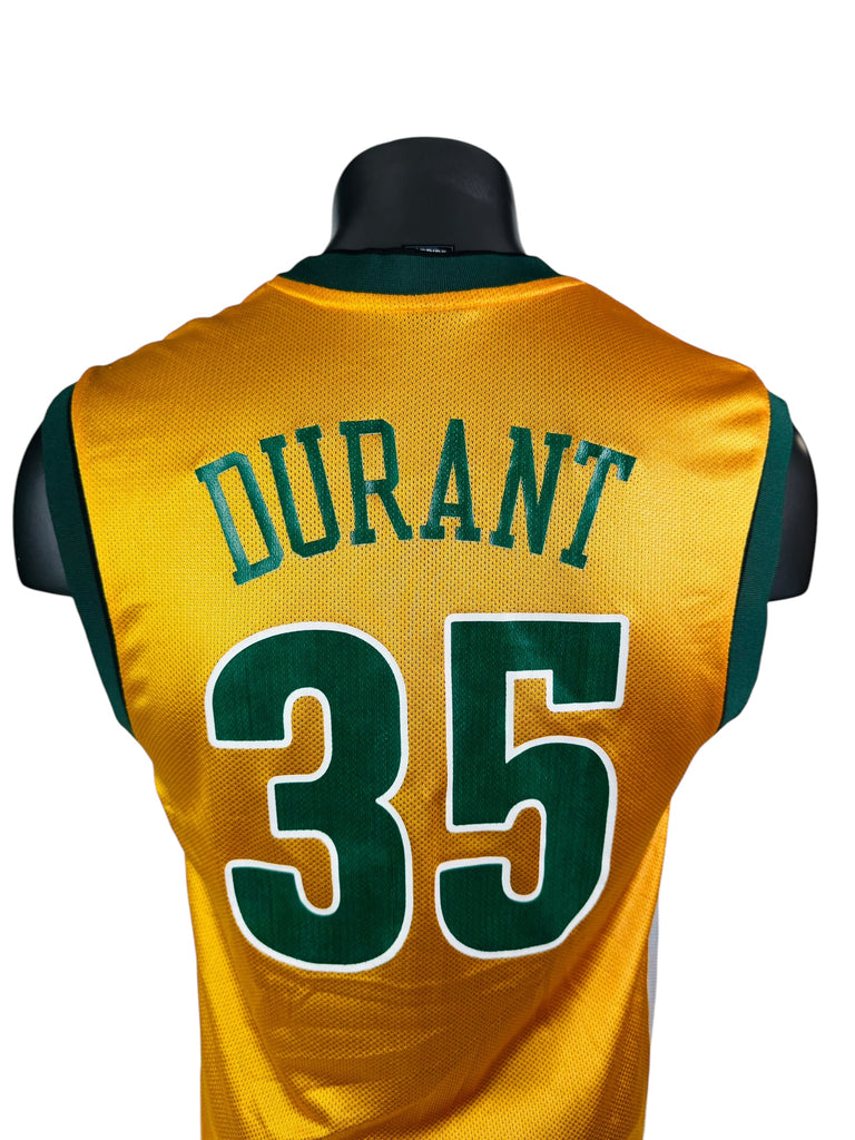 KEVIN DURANT SEATTLE SUPERSONICS VINTAGE 2000'S ADIDAS JERSEY ADULT SMALL