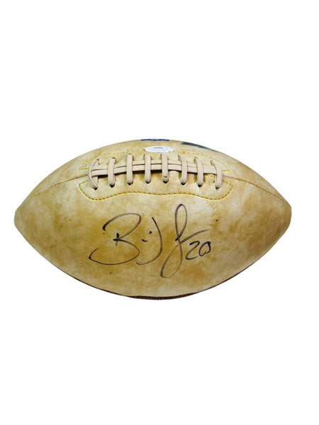 BRIAN DAWKINS PHILADELPHIA EAGLES SIGNED COMMEMORATIVE PANEL FOTOBALL FOOTBALL JSA