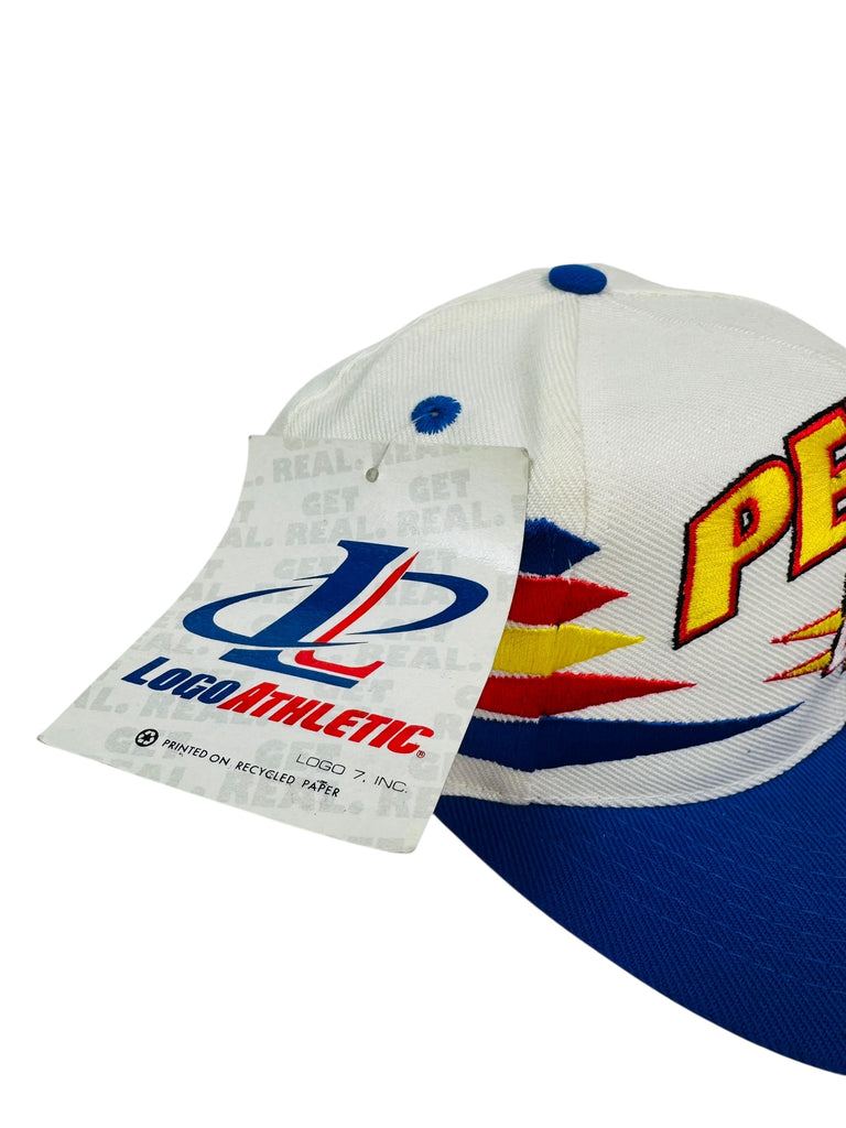 KYLE PETTY NASCAR VINTAGE 1990'S HOT WHEELS RACING LOGO ATHLETIC SNAPBACK ADULT HAT