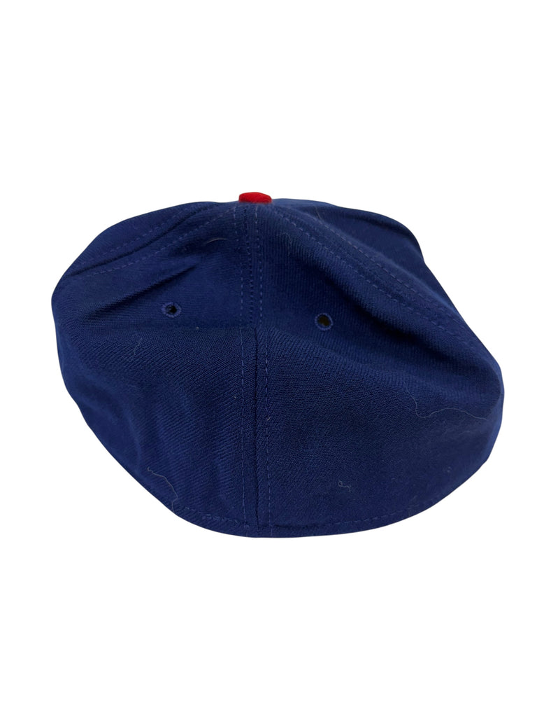 PHILADELPHIA PHILLIES VINTAGE 1990'S WOOL ANNCO FITTED ADULT HAT 7 3/8