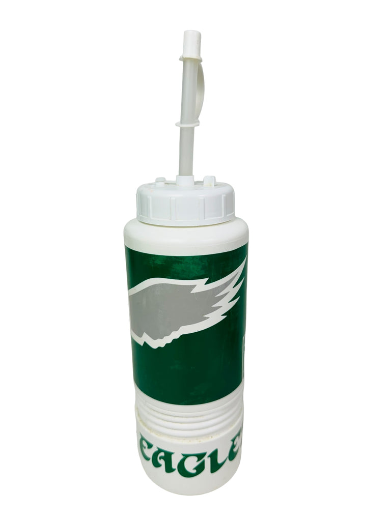 PHILADELPHIA EAGLES VINTAGE 1990'S PLASTIC SPORTS WATER BOTTLE