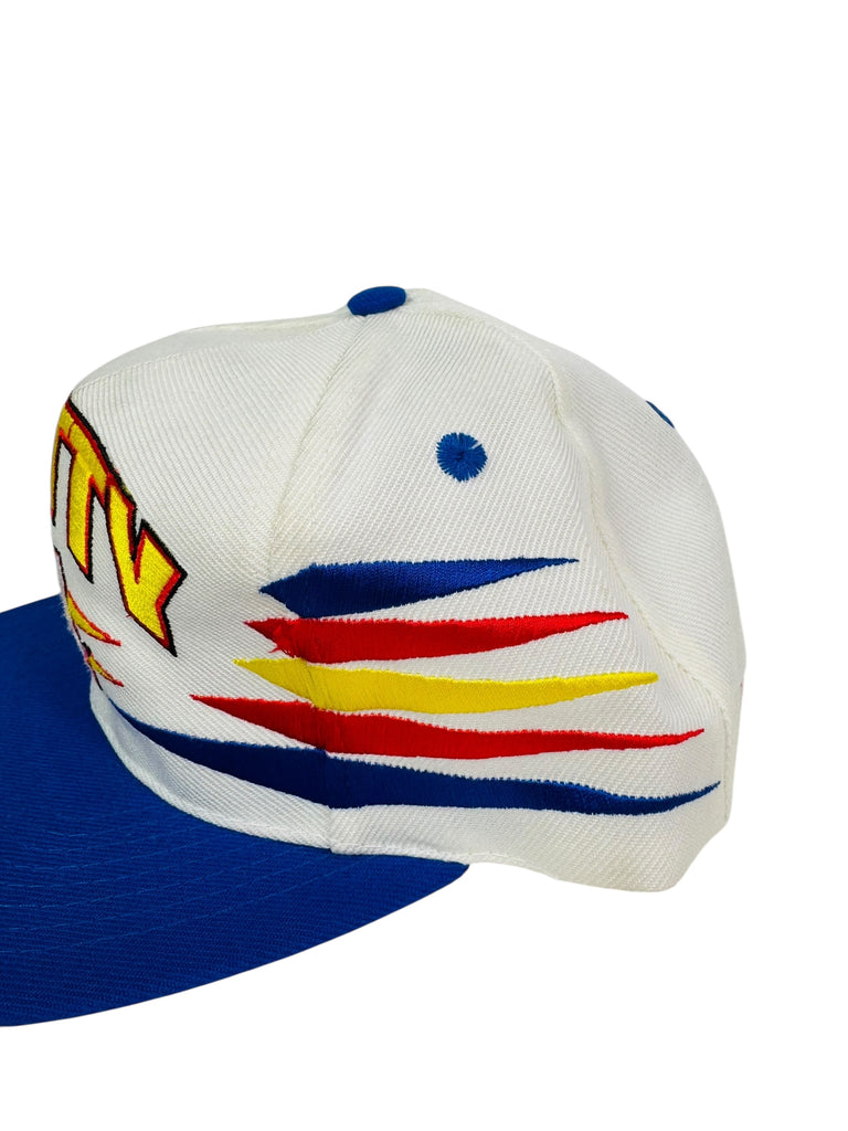 KYLE PETTY NASCAR VINTAGE 1990'S HOT WHEELS RACING LOGO ATHLETIC SNAPBACK ADULT HAT