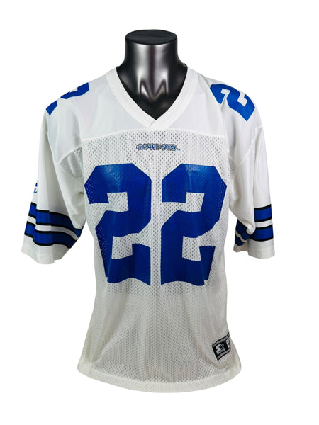 EMMITT SMITH DALLAS COWBOYS VINTAGE 1990'S STARTER JERSEY ADULT 48