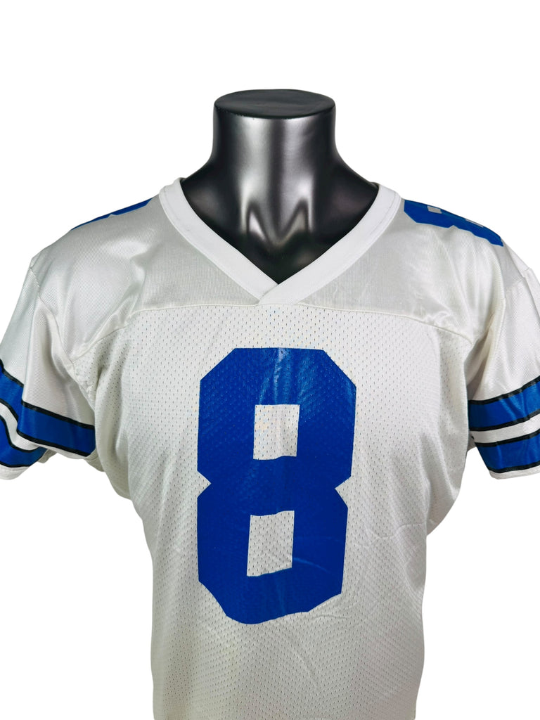 TROY AIKMAN DALLAS COWBOYS VINTAGE 1990'S WILSON JERSEY ADULT LARGE