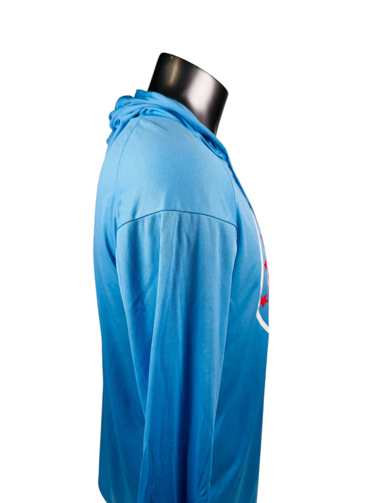 LARRY ANDERSEN JUST LA DRY-FIT HOODIE LONG SLEEVE ADULT SHIRT