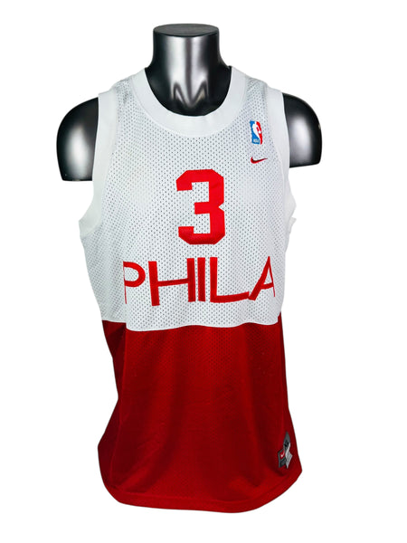 ALLEN IVERSON PHILADELPHIA SIXERS VINTAGE RETRO 2000'S NIKE JERSEY ADULT XL