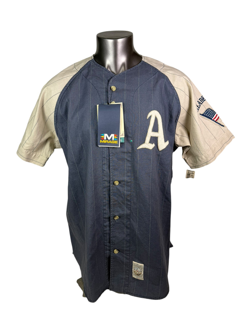 PHILADELPHIA ATHLETICS VINTAGE 1990'S AUTHENTIC MIRAGE COOPERSTOWN COLLECTION JERSEY ADULT XL