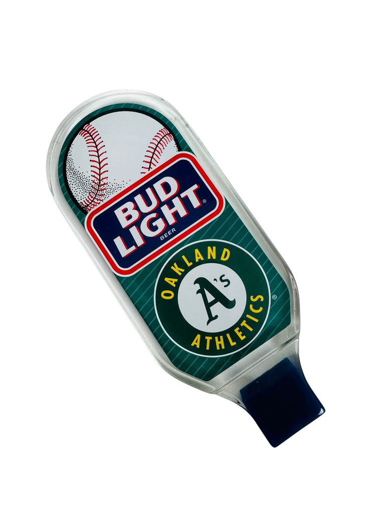 OAKLAND ATHLETICS VINTAGE 1990'S BUD LIGHT BEER TAP HANDLE