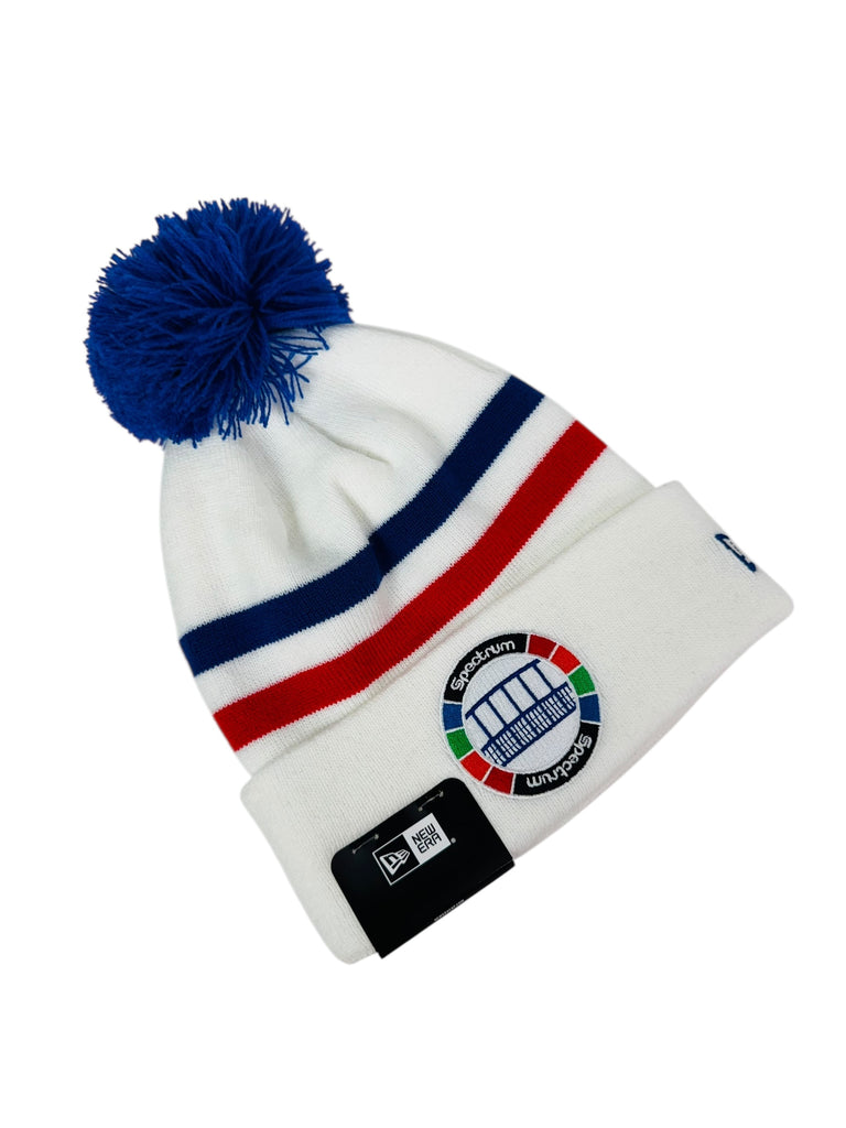 PHILADELPHIA 76ERS RETRO SPECTRUM WINTER POM ADULT HAT