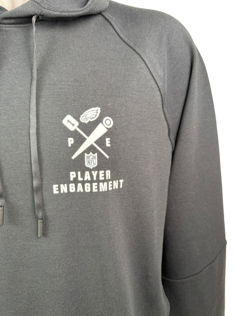 PHILADELPHIA EAGLES TEAM ISSUED PLAYER ENGAGEMENT HOODIE SWEATSHIRT ADULT XL