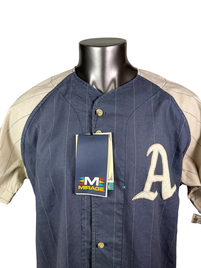 PHILADELPHIA ATHLETICS VINTAGE 1990'S AUTHENTIC MIRAGE COOPERSTOWN COLLECTION JERSEY ADULT XL