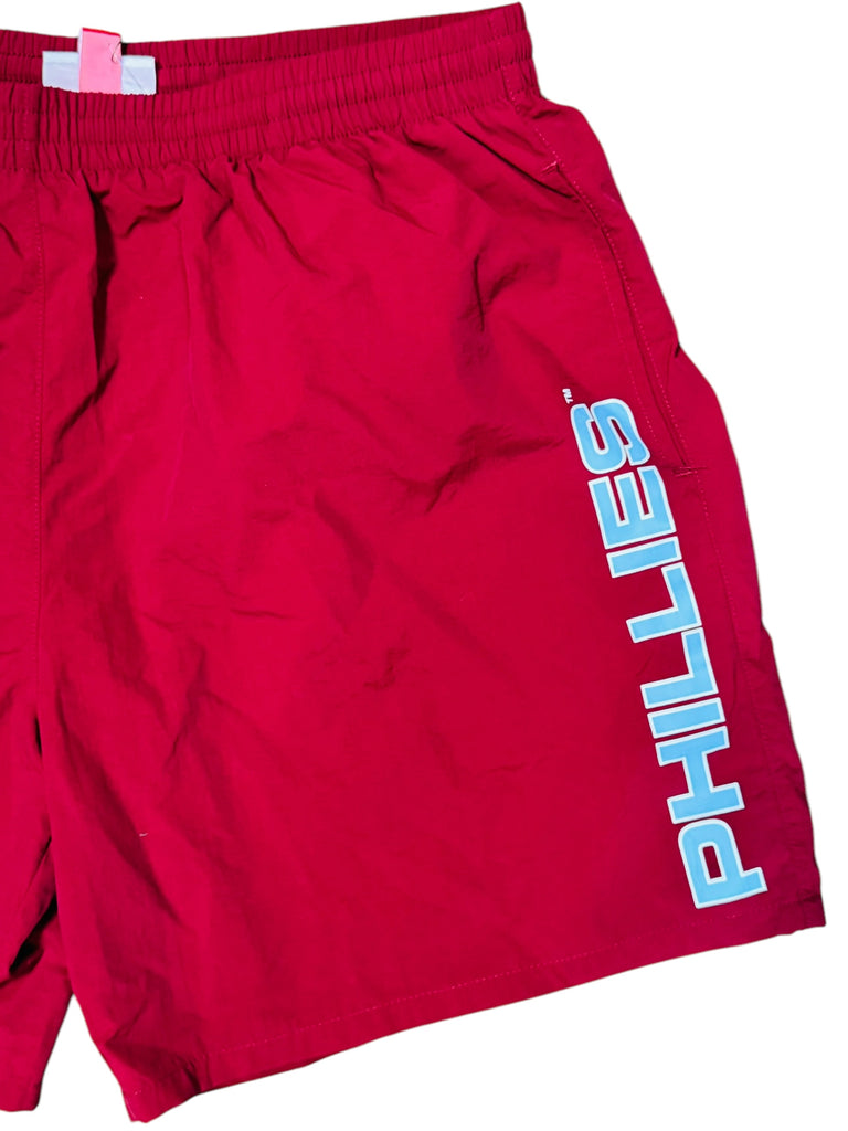 PHILADELPHIA PHILLIES RETRO 1980S WORLD SERIES MITCHELL & NESS ADULT SHORTS XL