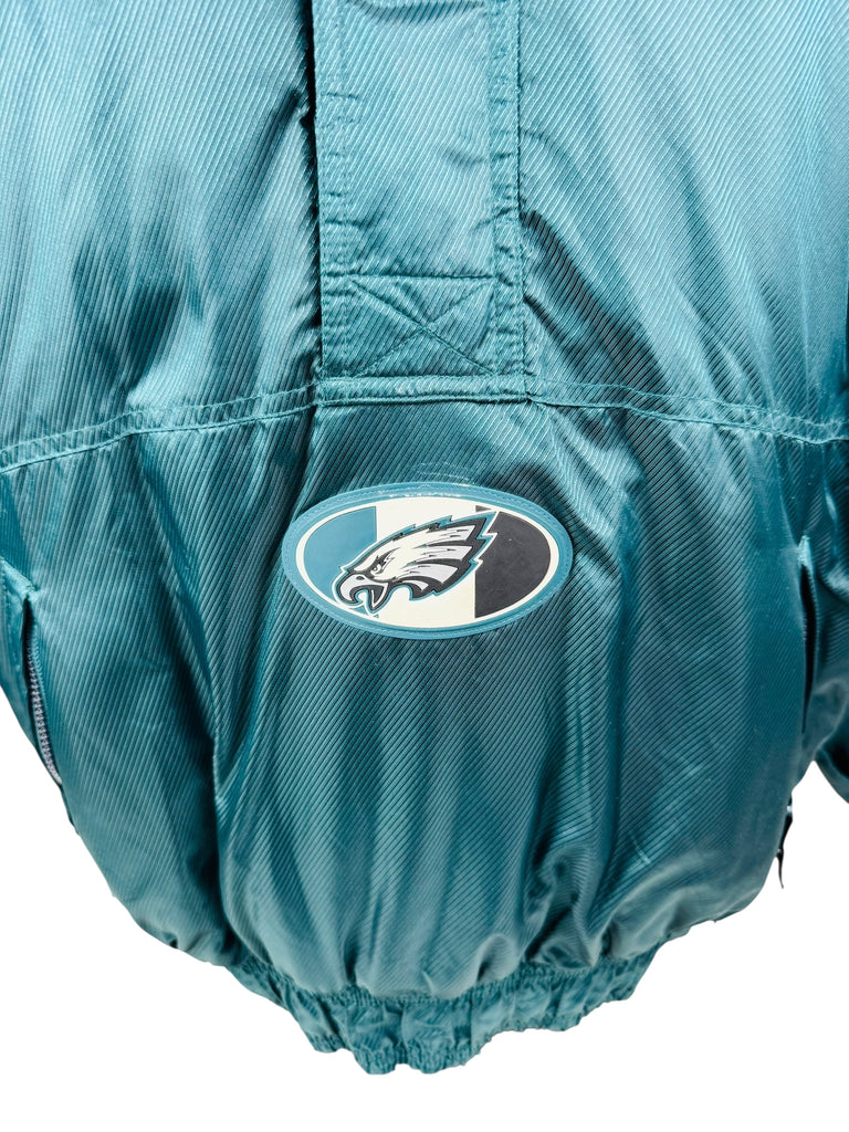 PHILADELPHIA EAGLES VINTAGE 1990'S STARTER PRO LINE PULL-OVER WINTER JACKET ADULT LARGE