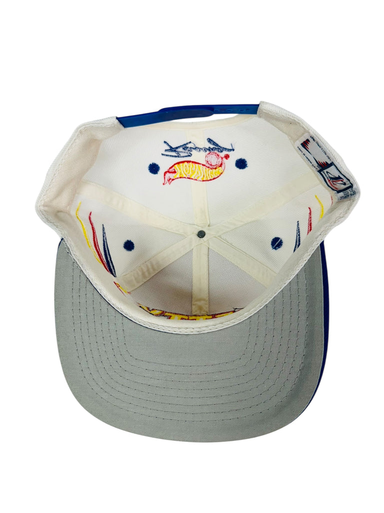 KYLE PETTY NASCAR VINTAGE 1990'S HOT WHEELS RACING LOGO ATHLETIC SNAPBACK ADULT HAT