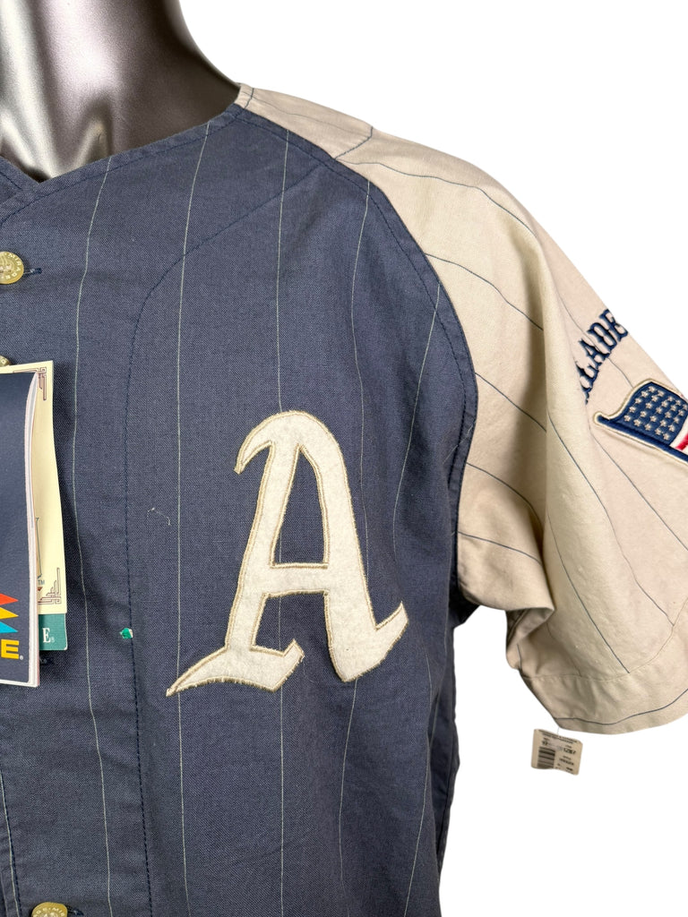 PHILADELPHIA ATHLETICS VINTAGE 1990'S AUTHENTIC MIRAGE COOPERSTOWN COLLECTION JERSEY ADULT XL