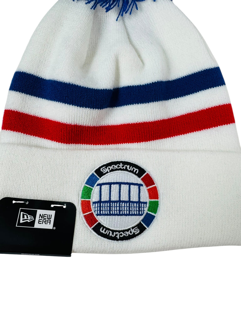 PHILADELPHIA 76ERS RETRO SPECTRUM WINTER POM ADULT HAT