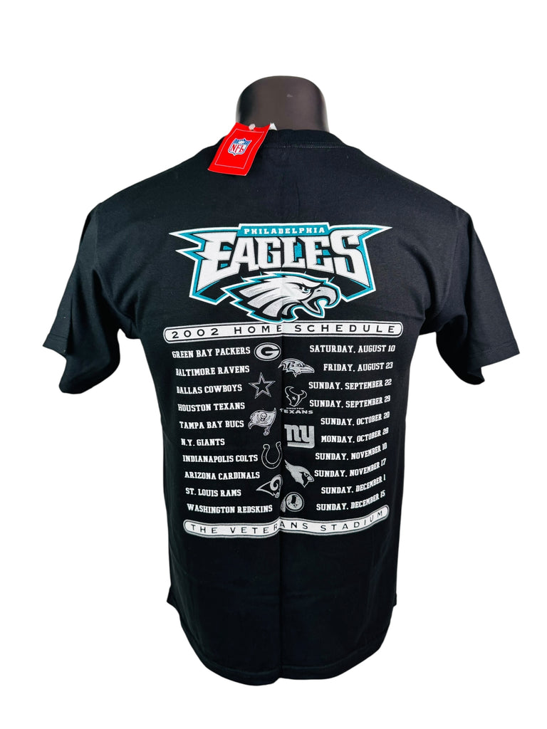 PHILADELPHIA EAGLES VINTAGE 2002 FINAL SEASON AT VETERANS STADIUM NFL T-SHIRT ADULT MEDIUM
