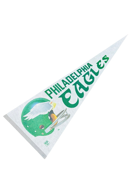 PHILADELPHIA EAGLES VINTAGE 1980'S FULL-SIZED PENNANT