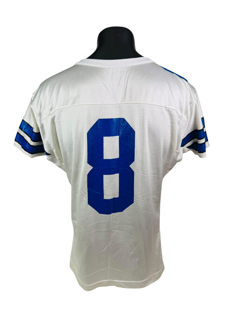 TROY AIKMAN DALLAS COWBOYS VINTAGE 1990'S WILSON JERSEY ADULT LARGE