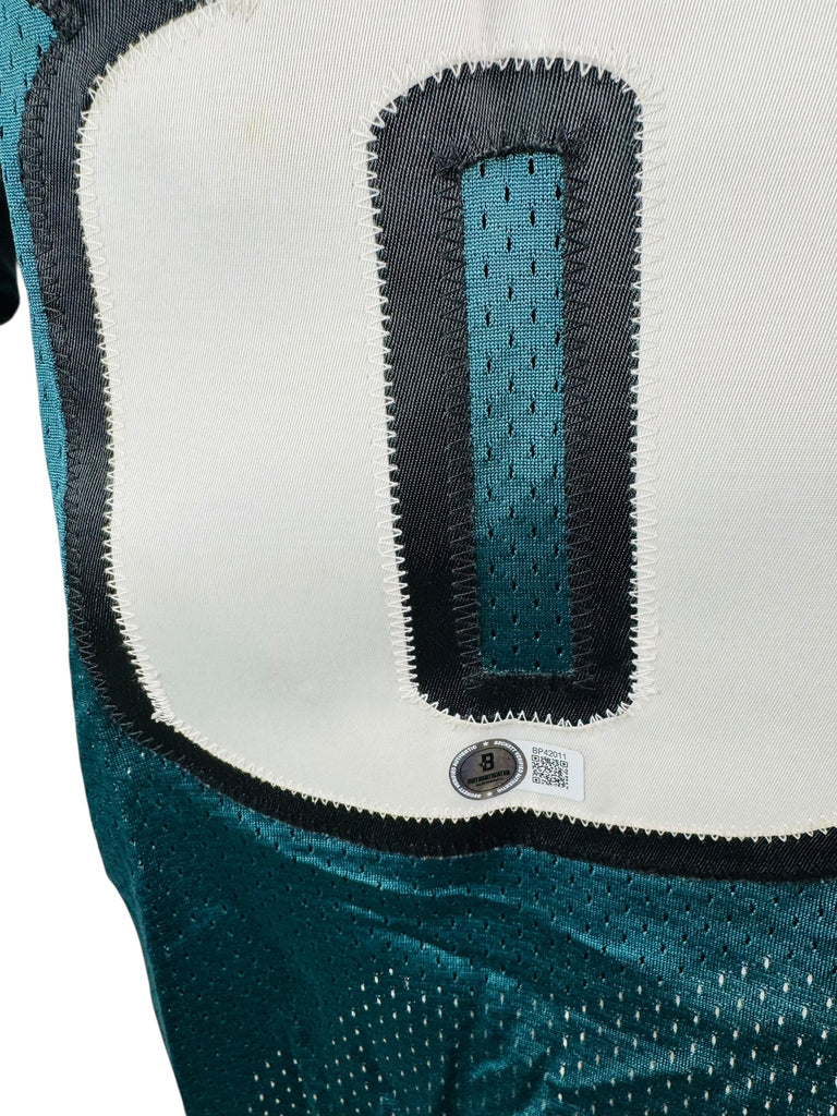 IRVING FRYAR PHILADELPHIA EAGLES VINTAGE 1990'S AUTHENTIC PRO-LINE STARTER SIGNED JERSEY ADULT 48