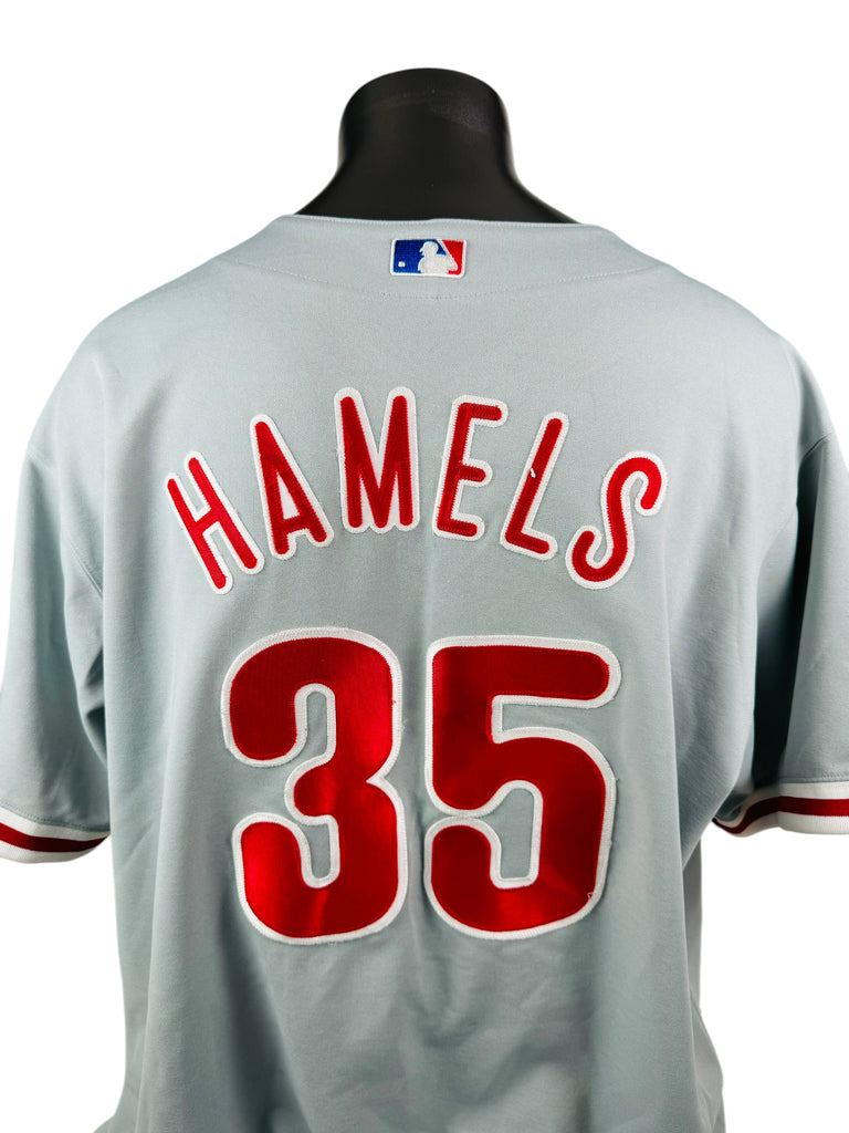 COLE HAMELS PHILADELPHIA PHILLIES VINTAGE 2000'S MLB MAJESTIC AUTHENTIC JERSEY ADULT 58