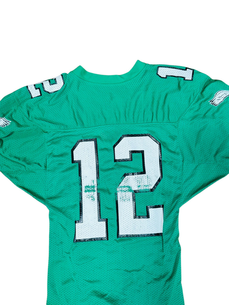 RANDALL CUNNINGHAM PHILADELPHIA EAGLES VINTAGE 1990'S RUSSELL ATHLETIC JERSEY ADULT SMALL