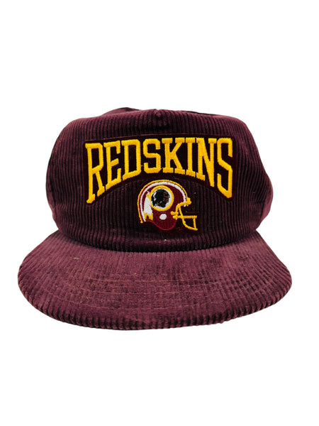 WASHINGTON REDSKINS VINTAGE 1980'S NEW ERA CORDUROY SNAPBACK ADULT HAT