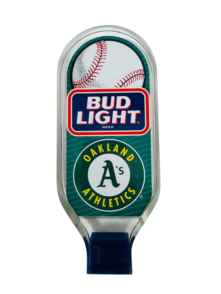 OAKLAND ATHLETICS VINTAGE 1990'S BUD LIGHT BEER TAP HANDLE
