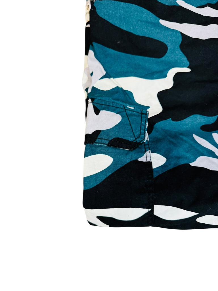 PHILADELPHIA EAGLES VINTAGE 2000'S NFL CAMOUFLAGE CARGO FLEECE LINED ADULT PANTS 40 X 32