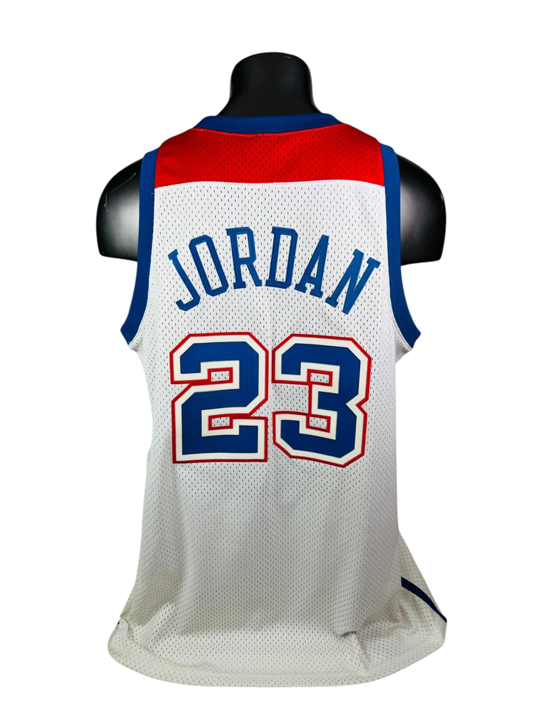 MICHAEL JORDAN WASHINGTON WIZARDS VINTAGE RETRO BULLETS 2000'S NIKE JERSEY ADULT XL