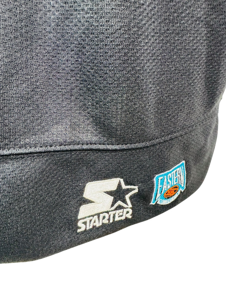 DAINIUS ZUBRUS PHILADELPHIA FLYERS VINTAGE 1990'S AUTHENTIC STARTER SIGNED JERSEY ADULT XL LARGE