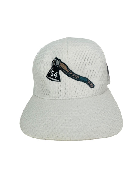 JEREMIAH TROTTER PHILADELPHIA EAGLES VINTAGE 2000'S AXEMAN FLEX-FIT ADULT HAT