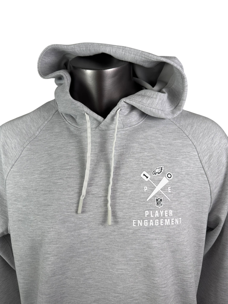 PHILADELPHIA EAGLES TEAM ISSUED PLAYER ENGAGEMENT HOODIE SWEATSHIRT ADULT XL