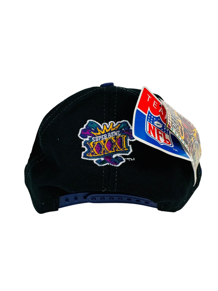 GREEN BAY PACKERS VINTAGE 1997 SUPER BOWL XXXI LOGO ATHLETIC SNAPBACK ADULT HAT