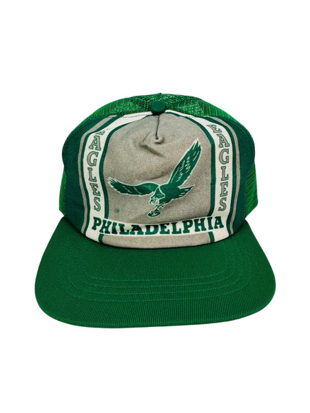 PHILADELPHIA EAGLES VINTAGE 1980'S MESH SNAPBACK ADULT HAT