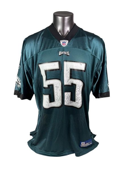 STEWART BRADLEY PHILADELPHIA EAGLES VINTAGE 2000'S REEBOK JERSEY ADULT XL