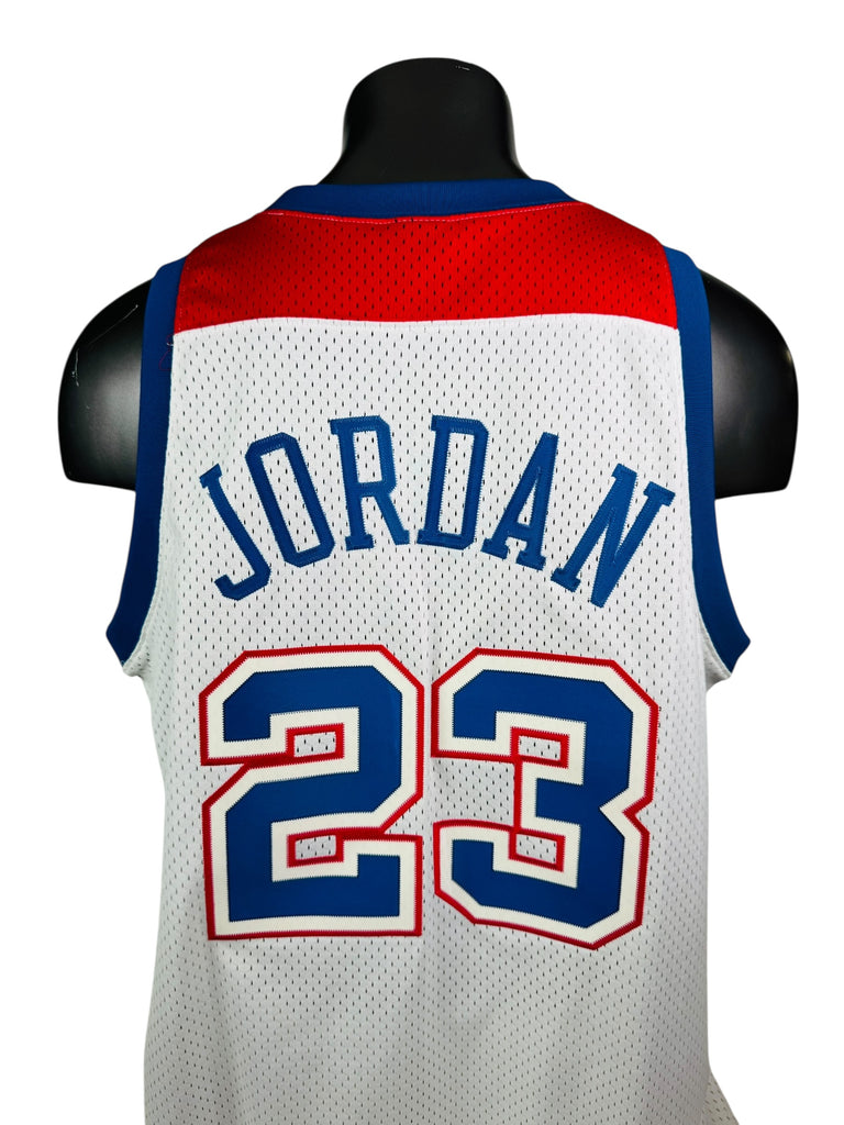 MICHAEL JORDAN WASHINGTON WIZARDS VINTAGE RETRO BULLETS 2000'S NIKE JERSEY ADULT XL