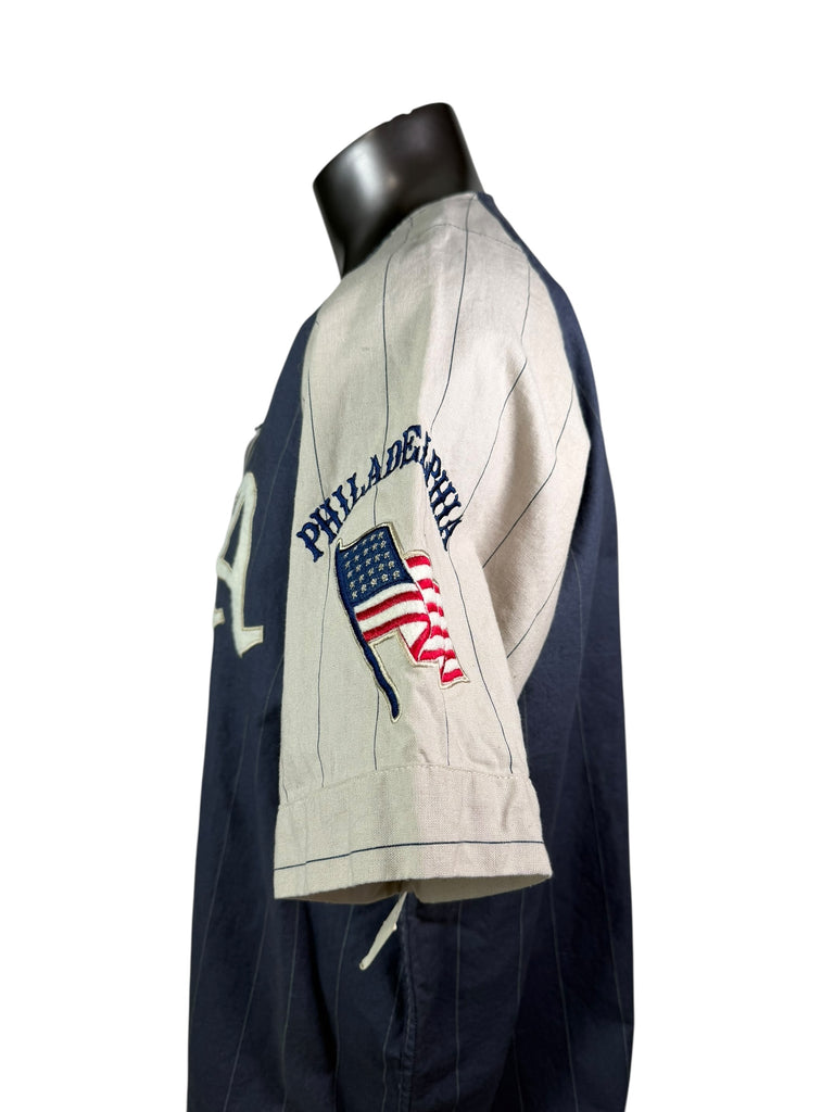 PHILADELPHIA ATHLETICS VINTAGE 1990'S AUTHENTIC MIRAGE COOPERSTOWN COLLECTION JERSEY ADULT XL