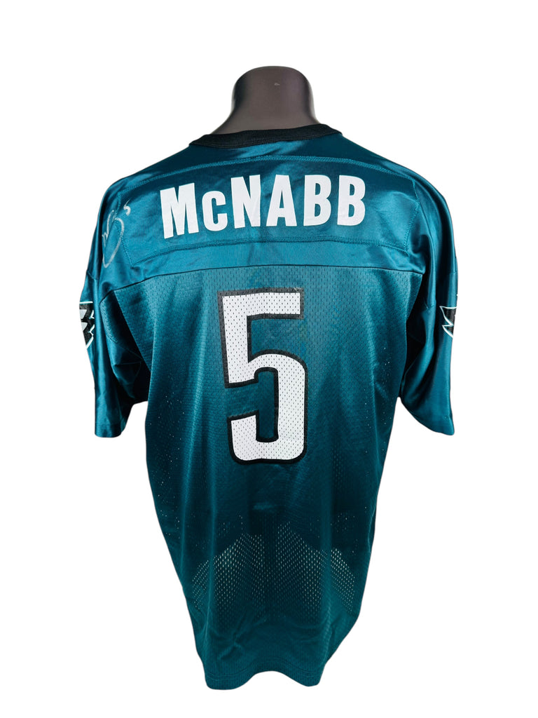 DONOVAN MCNABB PHILADELPHIA EAGLES VINTAGE 1990'S SIGNED CHAMPION JERSEY ADULT 48