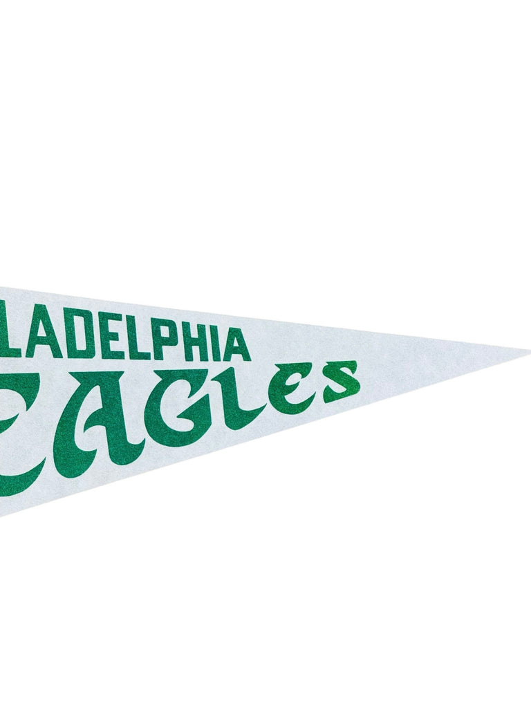 PHILADELPHIA EAGLES VINTAGE 1980'S FULL-SIZED PENNANT