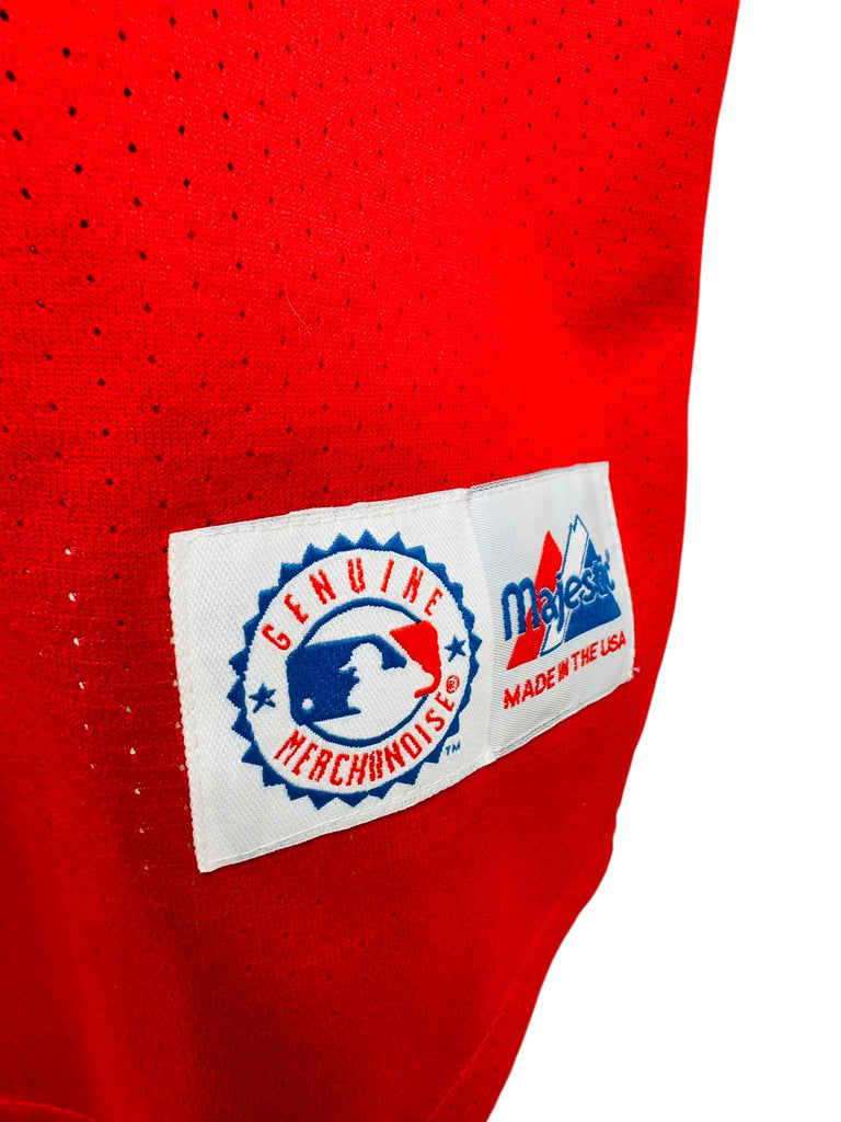 MIKE LIEBERTHAL PHILADELPHIA PHILLIES VINTAGE 2000'S MLB MAJESTIC JERSEY ADULT XL