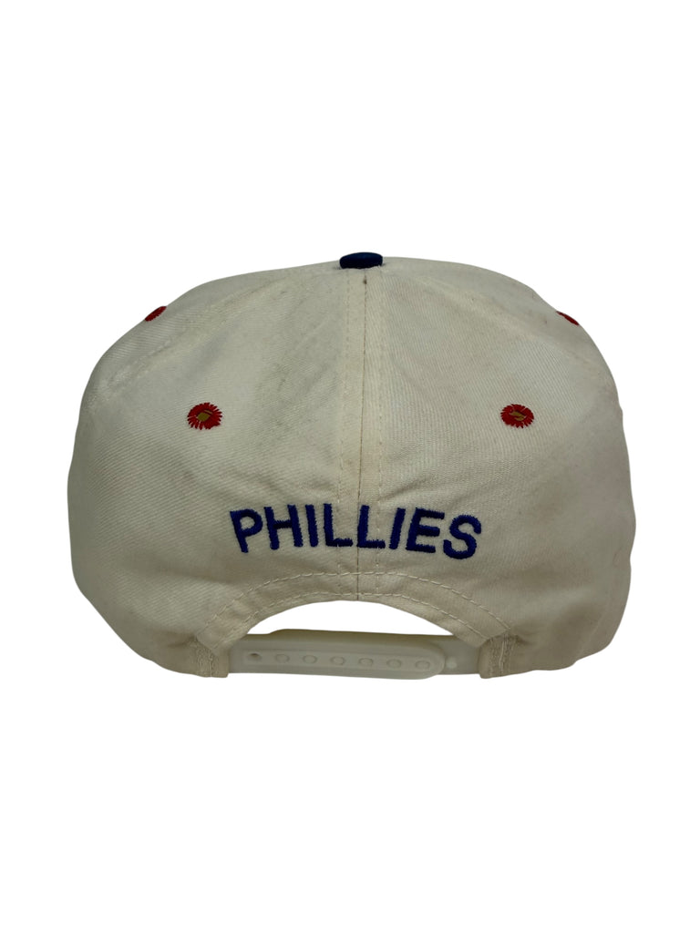 PHILADELPHIA PHILLIES VINTAGE 1993 NL EAST DIVISION CHAMPS NEW ERA SNAPBACK ADULT HAT M / L