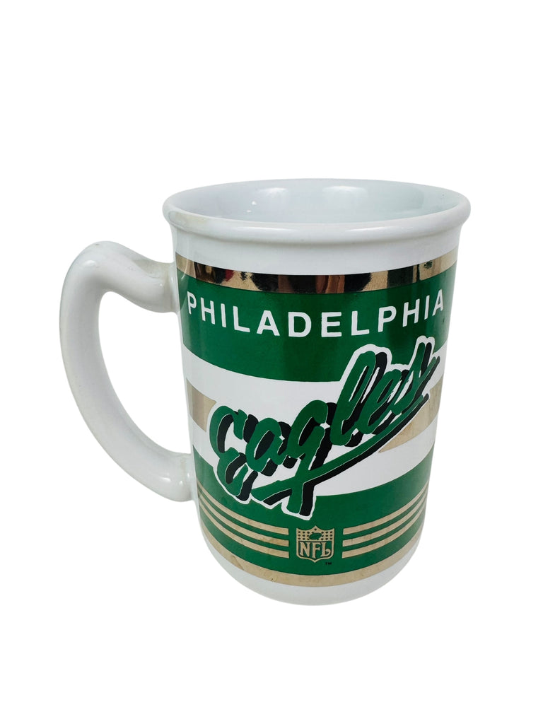 PHILADELPHIA EAGLES VINTAGE 199'S CERAMIC JUMBO TEAM NFL COFFEE MUG
