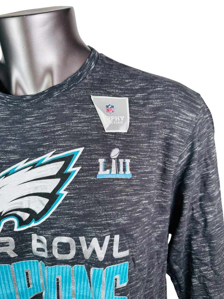 PHILADELPHIA EAGLES SUPER BOWL LII CHAMPIONS PRO LINE LONG-SLEEVE T-SHIRT ADULT 2XL